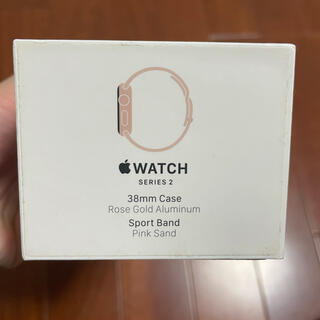 アップルウォッチ(Apple Watch)のapple watch series2 ピンクゴールド(腕時計)