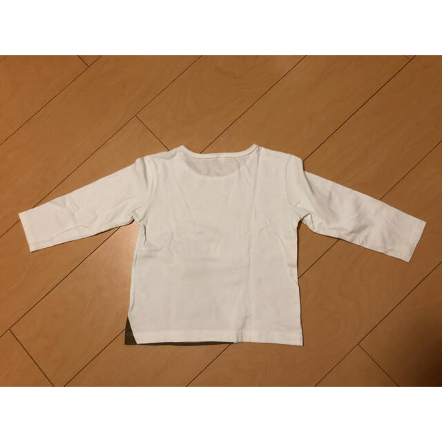 MUJI (無印良品)(ムジルシリョウヒン)のロングTシャツ 100センチ 無印良品 キッズ/ベビー/マタニティのキッズ服男の子用(90cm~)(Tシャツ/カットソー)の商品写真