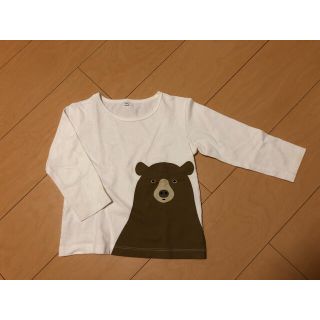 ムジルシリョウヒン(MUJI (無印良品))のロングTシャツ 100センチ 無印良品(Tシャツ/カットソー)