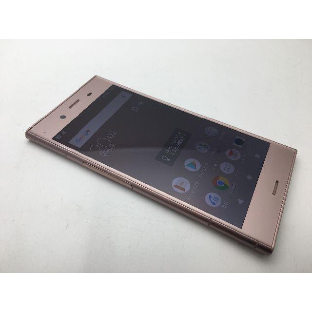 SIMフリー au XPERIA XZ1 SOV36 ピンク◆美品◆149なし