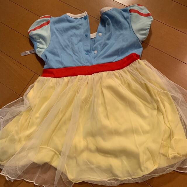 しまむら(シマムラ)の白雪姫ワンピース キッズ/ベビー/マタニティのキッズ服女の子用(90cm~)(ワンピース)の商品写真