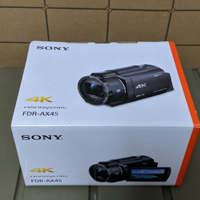 【新品未使用】SONY FDR-AX45 ソニー ハンディカム　ビデオカメラ
