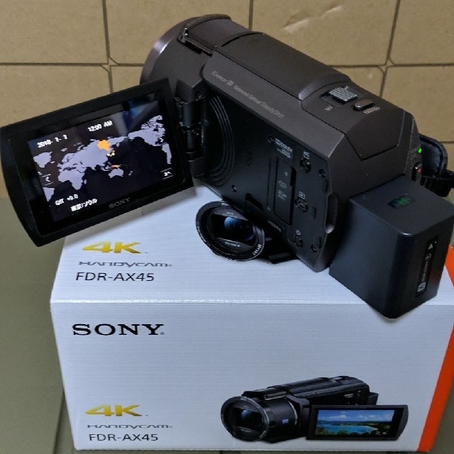 【新品未使用】SONY FDR-AX45 ソニー ハンディカム　ビデオカメラ