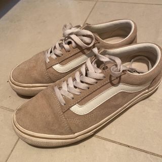 ヴァンズ(VANS)の【送料込】VANS バンス オールドスクール スニーカー　ベージュ　スエード(スニーカー)