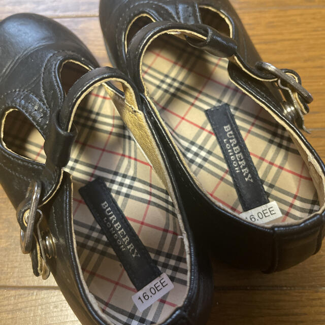 BURBERRY(バーバリー)のバーバリー　フォーマルシューズ キッズ/ベビー/マタニティのキッズ靴/シューズ(15cm~)(フォーマルシューズ)の商品写真