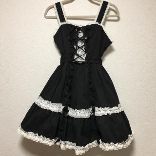 アンジェリックプリティー(Angelic Pretty)のmimikuさま 黒×白 JSK セット(その他)