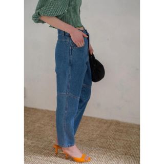 meer. デニム PINTACK STRAIGHT DENIM | beykoztipmerkezi.com