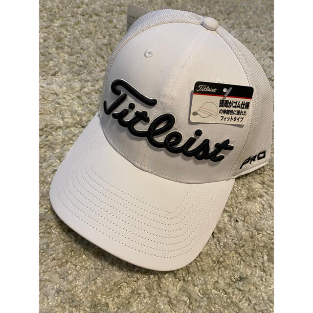 Titleist(タイトリスト)の値下げ！タイトリスト titleist ゴルフ キャップ メンズ 新品 スポーツ/アウトドアのゴルフ(その他)の商品写真