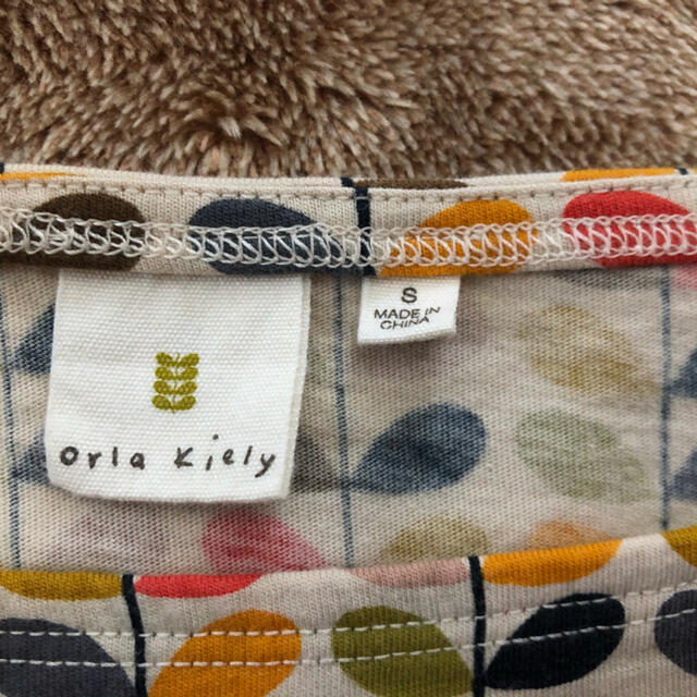 Orla Kiely(オーラカイリー)のオーラカイリー Orla Kiely 長袖Tシャツカットソー　ユニクロ レディースのトップス(Tシャツ(長袖/七分))の商品写真