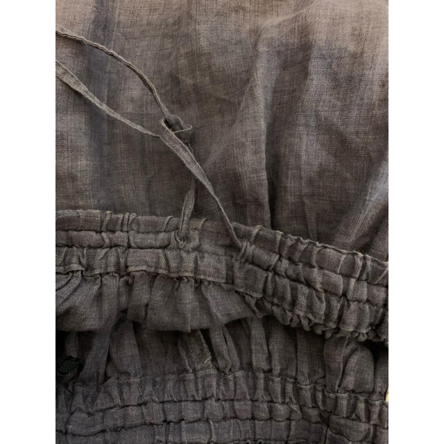 MUJI (無印良品)(ムジルシリョウヒン)の無印良品　リネン ロングスカート　麻 レディースのスカート(ロングスカート)の商品写真