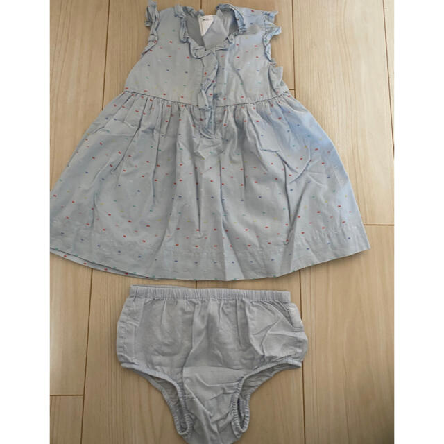 babyGAP(ベビーギャップ)のbaby GAP  ワンピース　12-18M キッズ/ベビー/マタニティのベビー服(~85cm)(ワンピース)の商品写真