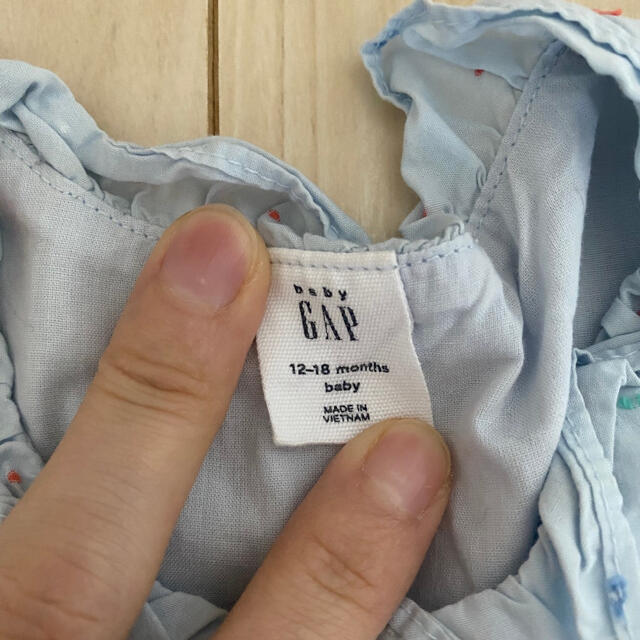 babyGAP(ベビーギャップ)のbaby GAP  ワンピース　12-18M キッズ/ベビー/マタニティのベビー服(~85cm)(ワンピース)の商品写真