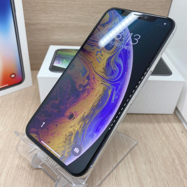 上美品】【A】iPhone xs 本体 64 gb 【SIMフリー】 シルバー | www