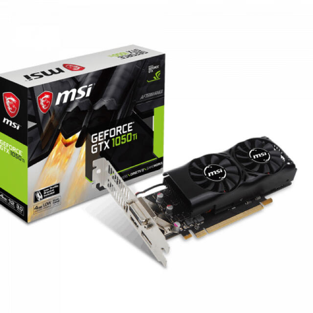 MSI Geforce gtx1050ti LPPCパーツ