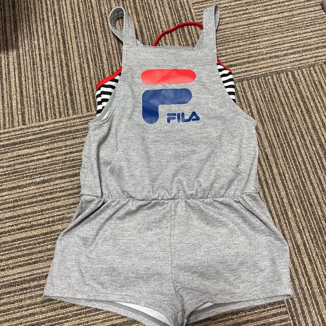 FILA 水着 3点セット 130 キッズ/ベビー/マタニティのキッズ服女の子用(90cm~)(水着)の商品写真