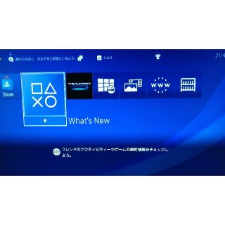 ソニー(SONY)のPS4 CUH-2100B 【中古・動作確認済み】(家庭用ゲーム機本体)