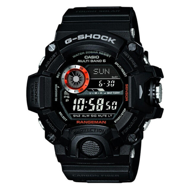 G-SHOCK(ジーショック)の【新品未使用】G-SHOCK GW-9400BJ-1JF レンジマン メンズの時計(腕時計(デジタル))の商品写真