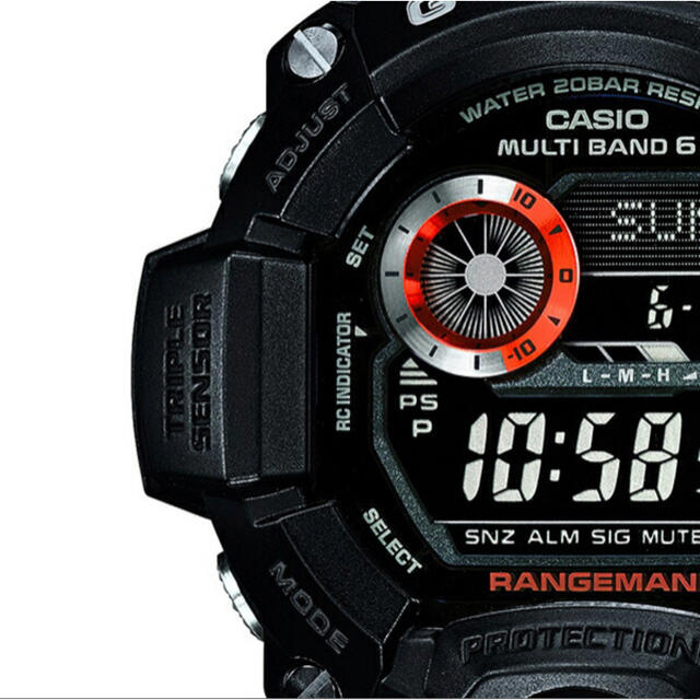 G-SHOCK(ジーショック)の【新品未使用】G-SHOCK GW-9400BJ-1JF レンジマン メンズの時計(腕時計(デジタル))の商品写真
