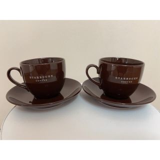 スターバックスコーヒー(Starbucks Coffee)のStarbucks：【日本製】コーヒーカップ2個セット(グラス/カップ)