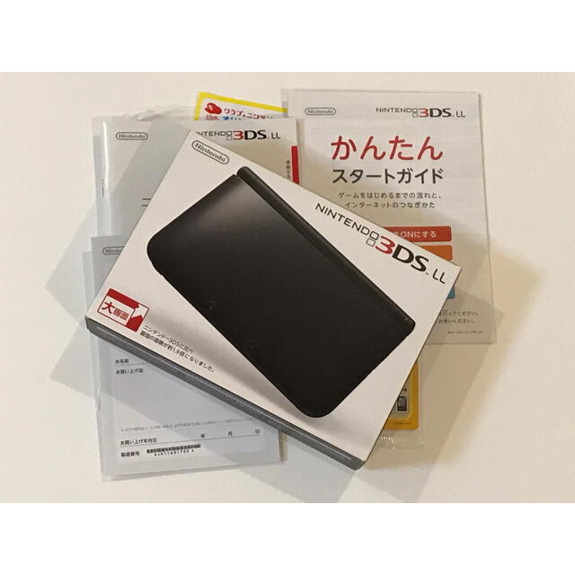 任天堂(ニンテンドウ)のNintendo 3DS  LL 本体ブラック エンタメ/ホビーのゲームソフト/ゲーム機本体(携帯用ゲーム機本体)の商品写真