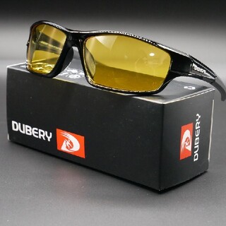 【スポーツ用】DUBERY軽量偏光サングラス イエロー オークリー・タレックス型(サングラス/メガネ)