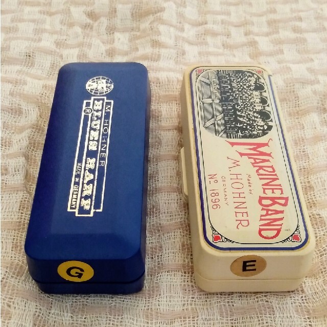 ブルースハープ　E G　２本セット　HOHNER 楽器の楽器 その他(ハーモニカ/ブルースハープ)の商品写真