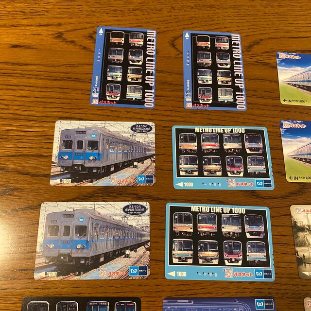 未使用レア品_4枚】相鉄/相模鉄道_パスネット 鉄道カード 日本販促品