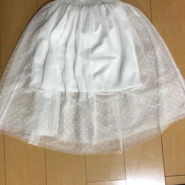 GU(ジーユー)の子供用スカート キッズ/ベビー/マタニティのキッズ服女の子用(90cm~)(スカート)の商品写真