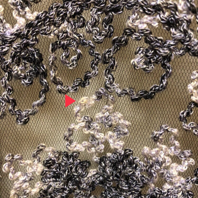 無月　ショール　泥染め　正絹・化繊 レディースのファッション小物(マフラー/ショール)の商品写真