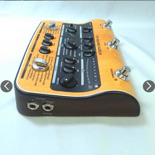 Zoom(ズーム)のzoom ac3 ズームAC3 アコースティックプリアンプ 楽器のギター(エフェクター)の商品写真