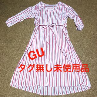 ジーユー(GU)のGU タグ無し未使用ワンピース　M(ロングワンピース/マキシワンピース)