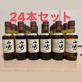 サントリー(サントリー)の最安値　山崎　180ml 24本(ウイスキー)