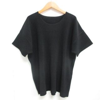 イッセイミヤケ(ISSEY MIYAKE)のTシャツ カットソー トップス　オムプリッセ　イッセイミヤケ(Tシャツ/カットソー(半袖/袖なし))