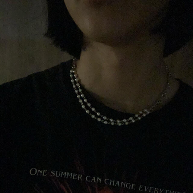 パールネックレス　pearl necklace