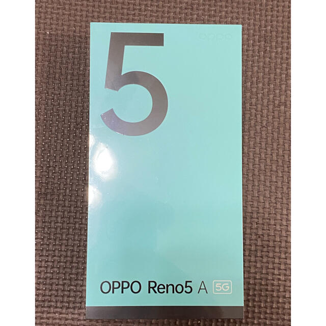 新品未開封 OPPO Reno 5A 5G アイスブルー-