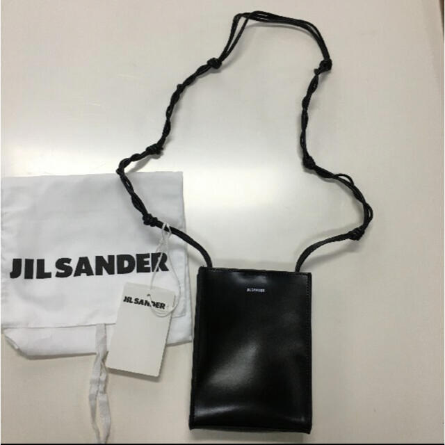 お得 定番 JILSANDER ジルサンダー タングルバッグ 黒 ブラック S