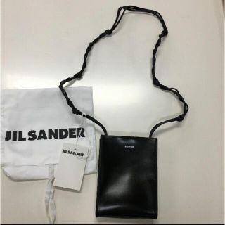 ジルサンダー(Jil Sander)のお得 定番 JILSANDER ジルサンダー タングルバッグ 黒 ブラック S(トートバッグ)