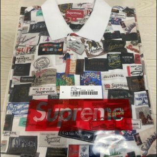 シュプリーム(Supreme)のサイズM　supreme labels polo シュプリーム(ポロシャツ)