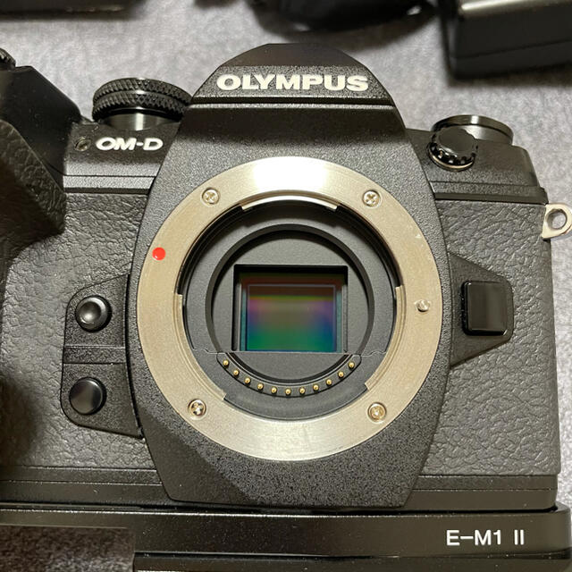 OLYMPUS(オリンパス)のolympus e-m1 mark ii スマホ/家電/カメラのカメラ(ミラーレス一眼)の商品写真