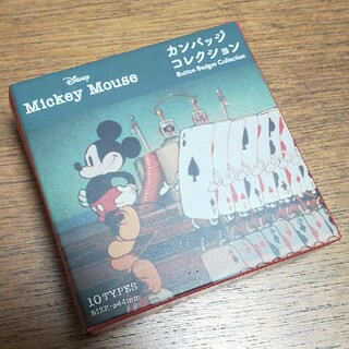 ディズニー(Disney)の未開封 ☆ ミッキー カンバッジコレクション(バッジ/ピンバッジ)