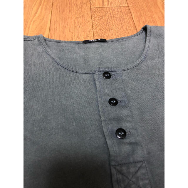 DENHAM(デンハム)の美品 DENHAM ヘンリーネック 長袖 メンズのトップス(Tシャツ/カットソー(七分/長袖))の商品写真