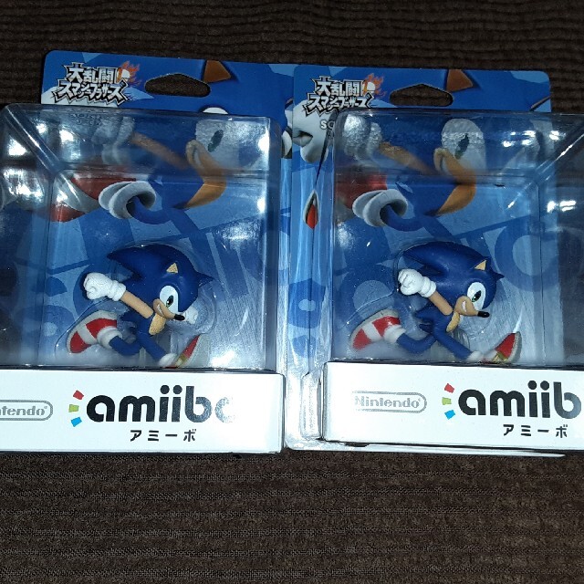 新品未開封 amiibo ソニック 4個（大乱闘スマッシュブラザーズシリーズ）