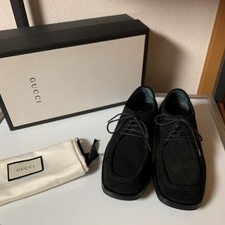 グッチ(Gucci)の美品 GUCCI グッチ ドレスシューズ サイズ39 スエードレザー(ドレス/ビジネス)