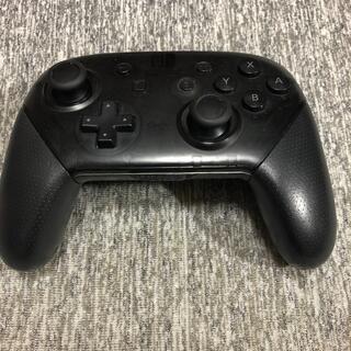 ニンテンドースイッチ(Nintendo Switch)のNintendo Switch Proコントローラー　黒(その他)