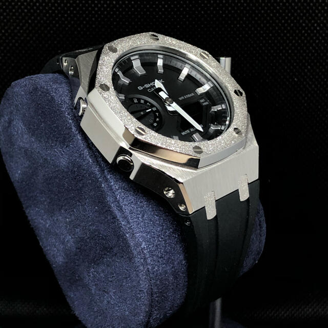 G-SHOCK(ジーショック)のGA-2100本体付き ラバーベルトセット カシオーク カスタム Gショック メンズの時計(腕時計(アナログ))の商品写真