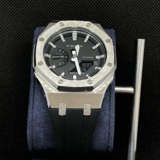 ジーショック(G-SHOCK)のGA-2100本体付き ラバーベルトセット カシオーク カスタム Gショック(腕時計(アナログ))