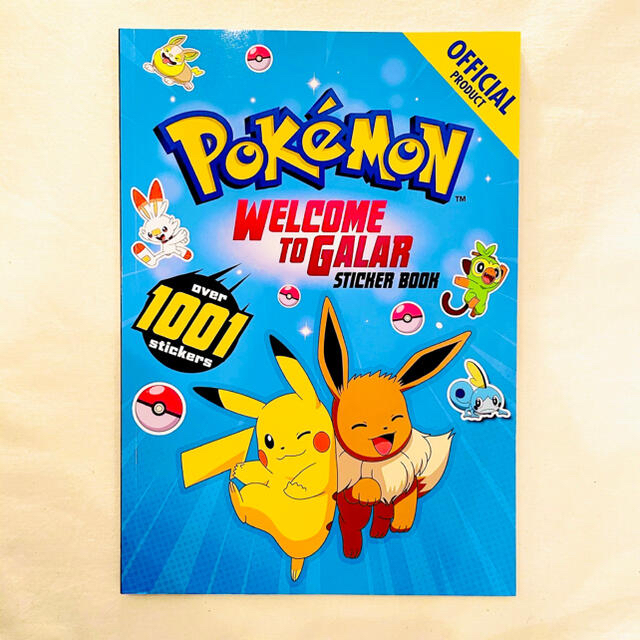 Disney(ディズニー)の新品／ポケモン シール付英語絵本 ピカチュウ Pokémon ポケモンスナップ エンタメ/ホビーの本(絵本/児童書)の商品写真