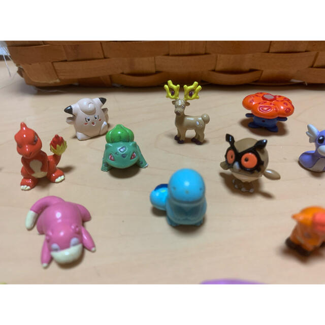 ポケモン(ポケモン)のポケモンミニミニフィギュア　初期　18個セット エンタメ/ホビーのおもちゃ/ぬいぐるみ(キャラクターグッズ)の商品写真