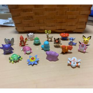 ポケモン(ポケモン)のポケモンミニミニフィギュア　初期　18個セット(キャラクターグッズ)