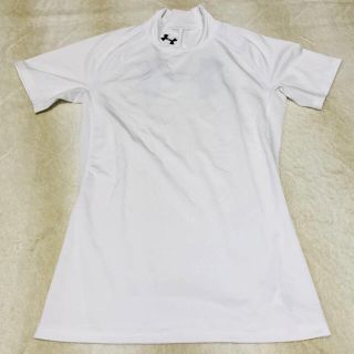 アンダーアーマー(UNDER ARMOUR)の35%オフ アンダーアーマー ホワイト Tシャツ 半袖 インナー ビッグロゴ(ウェア)